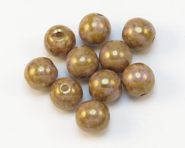 Okrugle staklene perle 6mm