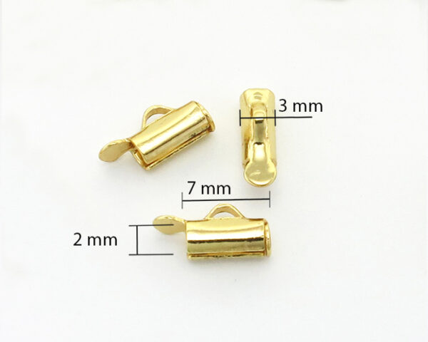 Tube 7mm - Gold Plated