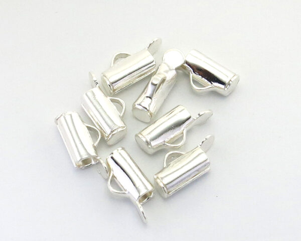 Tube 7mm - Silver Plated