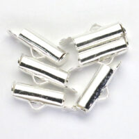 Tube 12mm - Silver Plated