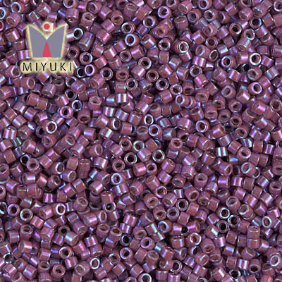 DB1015 Metallic Raspberry Gold Iris Miyuki Delica