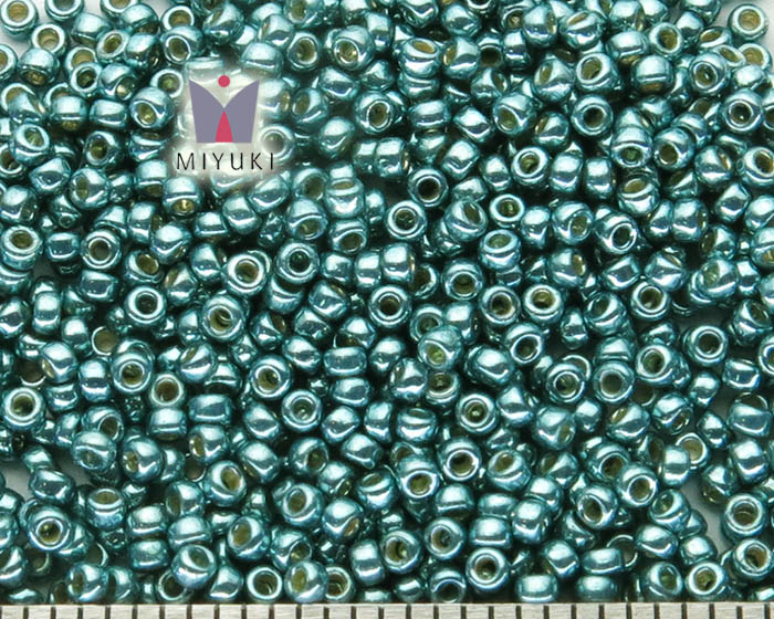 Miyuki Round 15/0 Duracoat Galvanized Dk.Sea Foam Miyuki Seed Beads