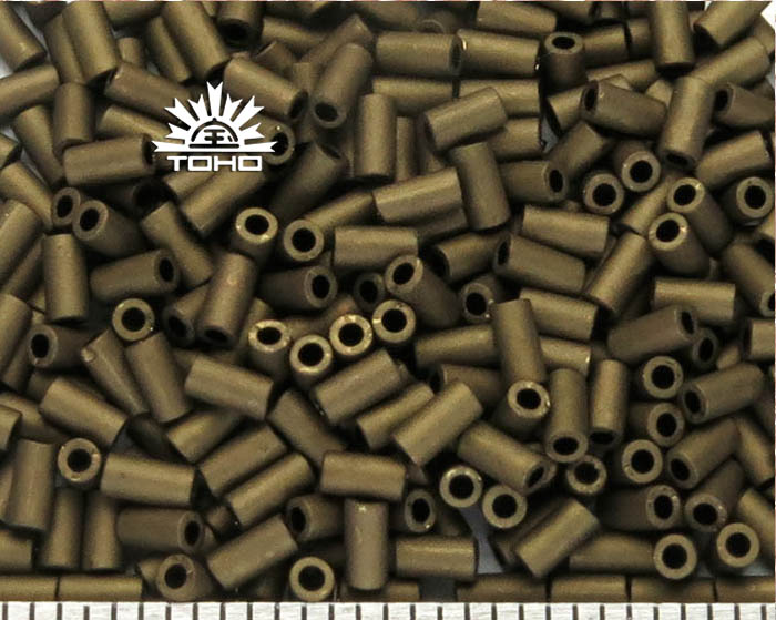 Toho 702 Cevčice 3mm Matte-Color Dark Copper Toho Bugle