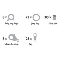 Set komponenti - Silver Plated