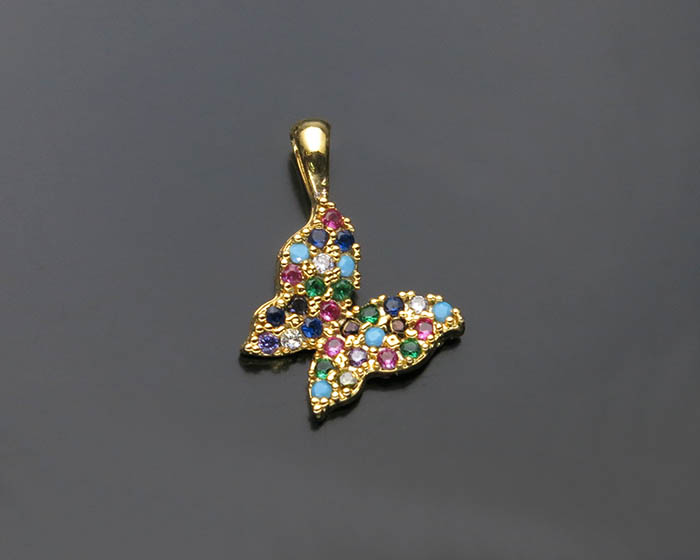 Privezak 011(G) Gold Color - Leptirić Privezak