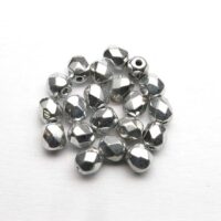 Facetovane staklene perle