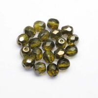 Facetovane staklene perle