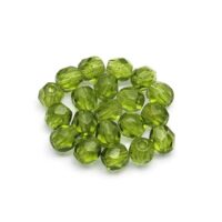 Facetovane staklene perle