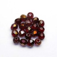 Facetovane staklene perle