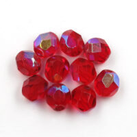 Facetovane staklene perle