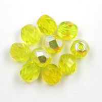 Facetovane staklene perle