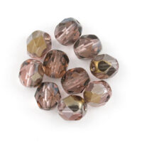 Facetovane staklene perle