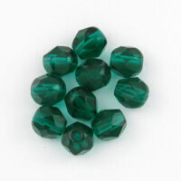 Facetovane staklene perle