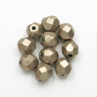 Facetovane staklene perle