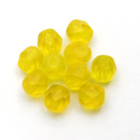 Facetovane staklene perle