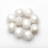 Facetovane staklene perle