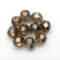 Facetovane staklene perle