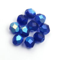 Facetovane staklene perle