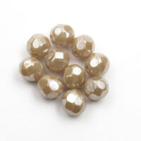 Facetovane staklene perle