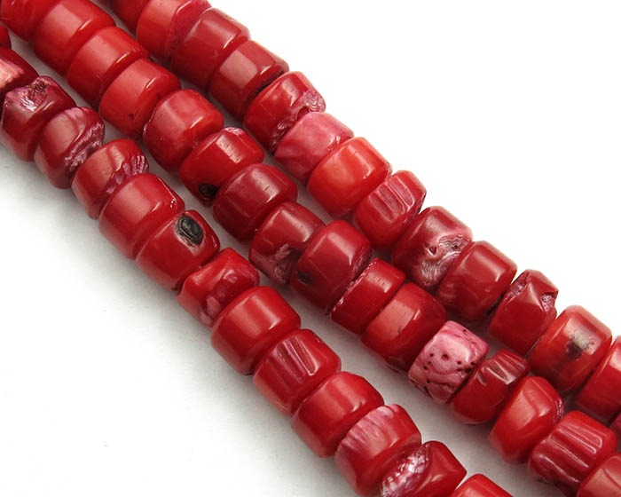 Koral crveni 4x6mm - HEISHI Korali