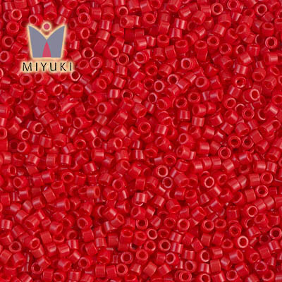 DB0723 Miyuki Delica 11/0 Opaque Dark Cranberry Miyuki Delica