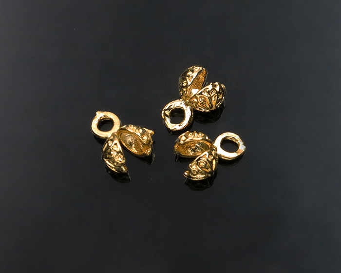 Završetak za čvorove 9mm - Gold Komponente za nakit