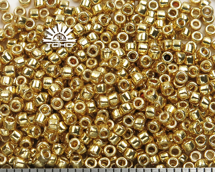 TT-01-PF557 Toho Treasure 11/0 Perma Finish - Galvanized Starlight Toho Seed Beads