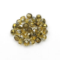 Facetovane staklene perle