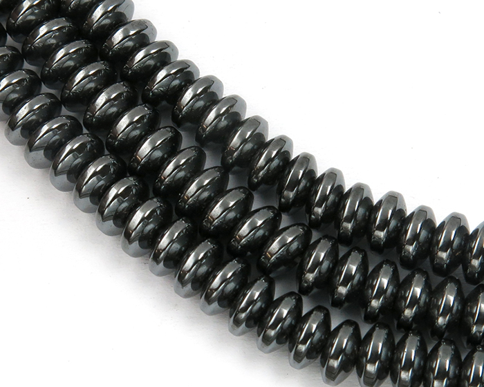 HEM_6M-16 Hematit Black Oxid - Disk 3x6mm Hematit - Hemalike