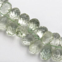 Prasiolit 6x10mm - Brioleta facetovana
